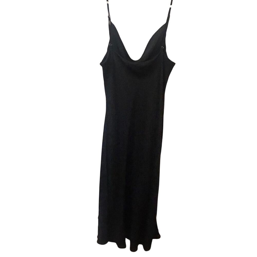 Altar'd State Arula 1x Black slip design thin spaghetti strap relaxed straight
